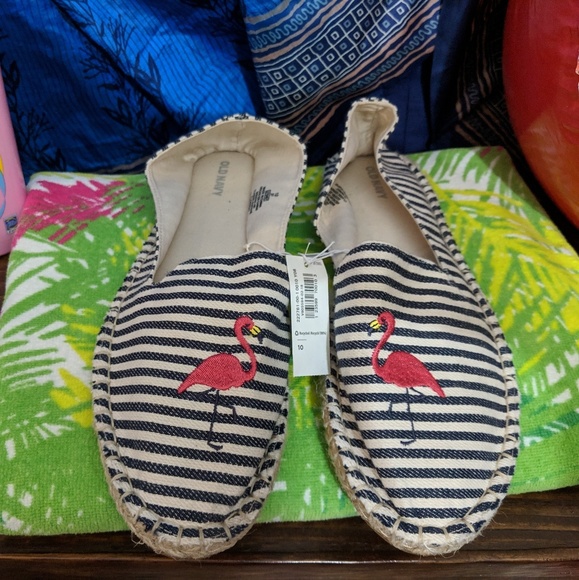 Old Navy Shoes - Striped Flamino Espadrille flats